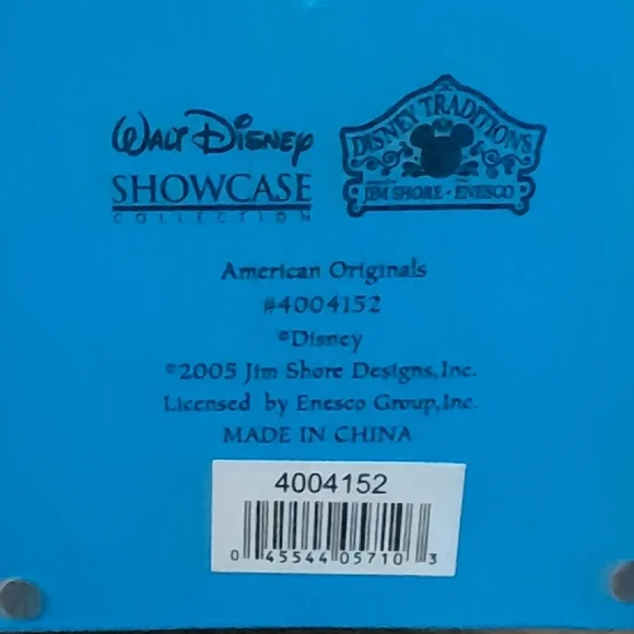 Disney Jim Shore Patriotic Uncle Sam and Mouse Cake Topper - Picture 2 of 6